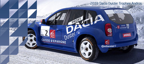 2010 Dacia Duster Trophee Andros